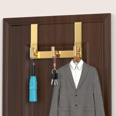 Ganchos sin taladro puerta 1.75pulg organizador