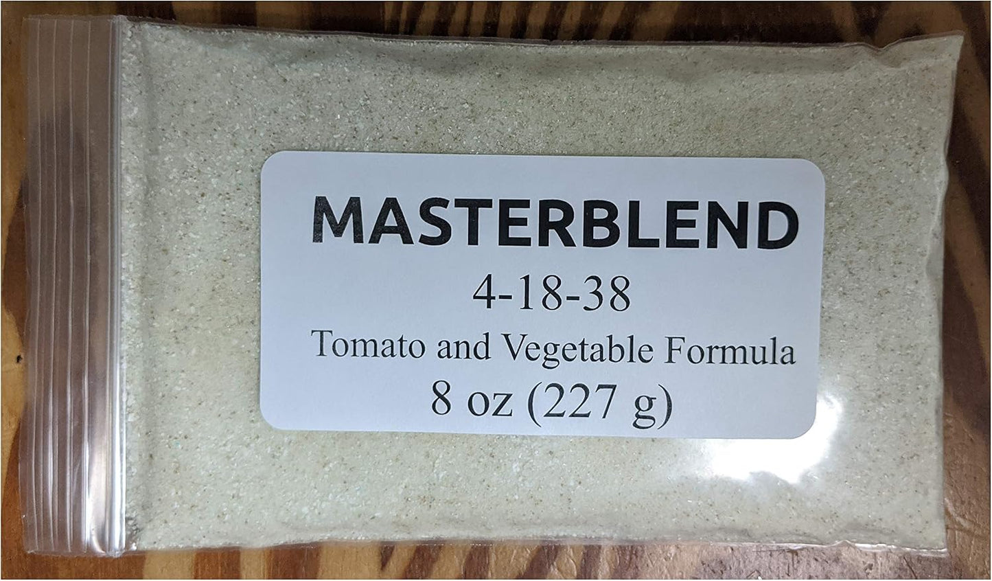 Fertilizante vegetal 4-18-38 para tomates 8oz