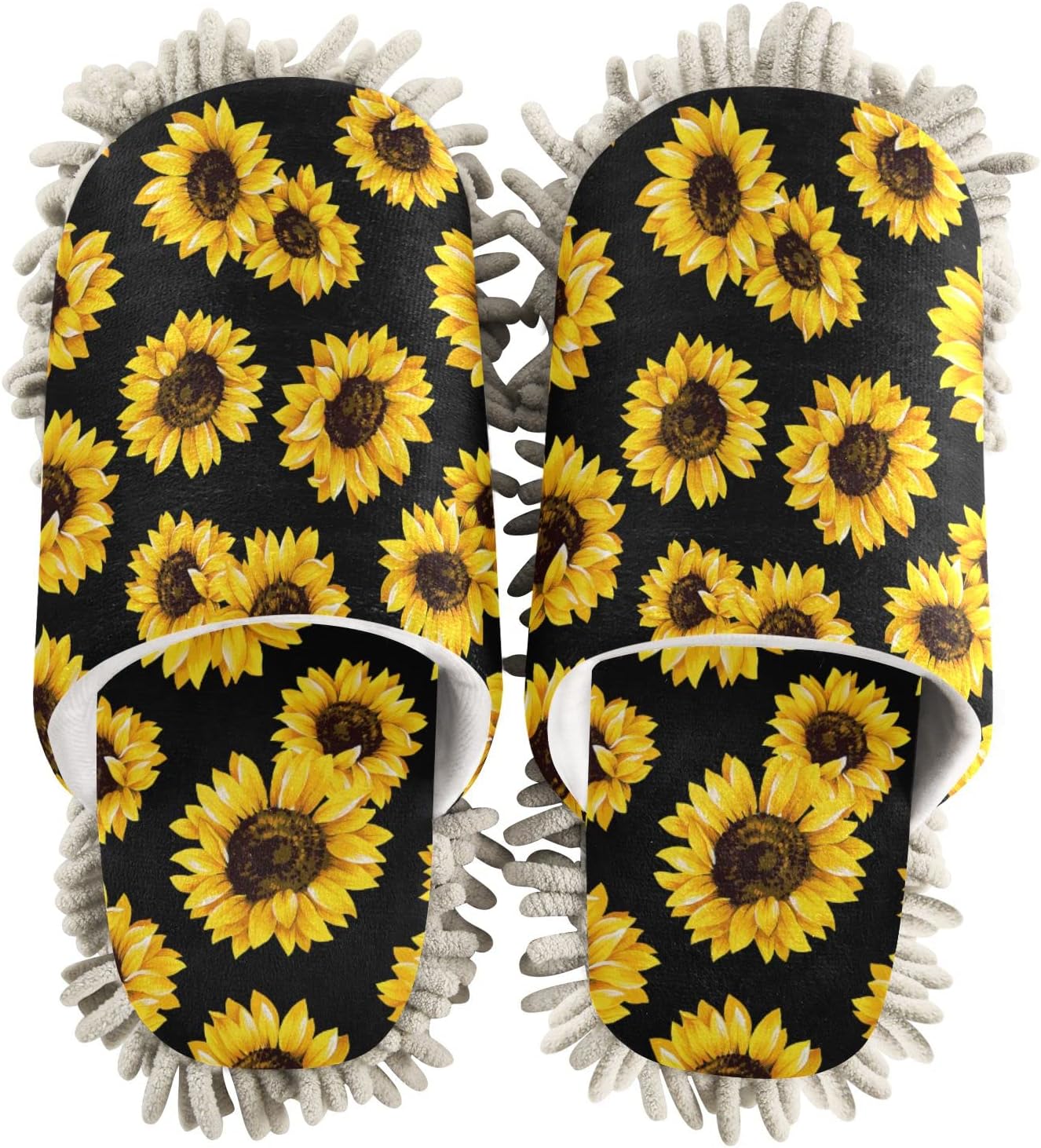 Pantuflas microfibra suave lavable para hogar y limpieza