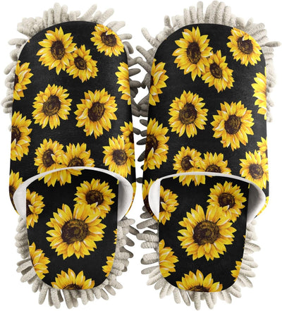 Pantuflas microfibra suave lavable para hogar y limpieza