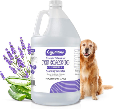 Champú acondicionador perros lavanda 1gal piel sensible