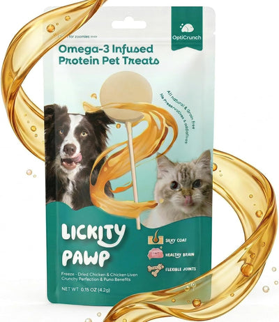 Golosinas crujientes salmón omega 3 para perros y gatos
