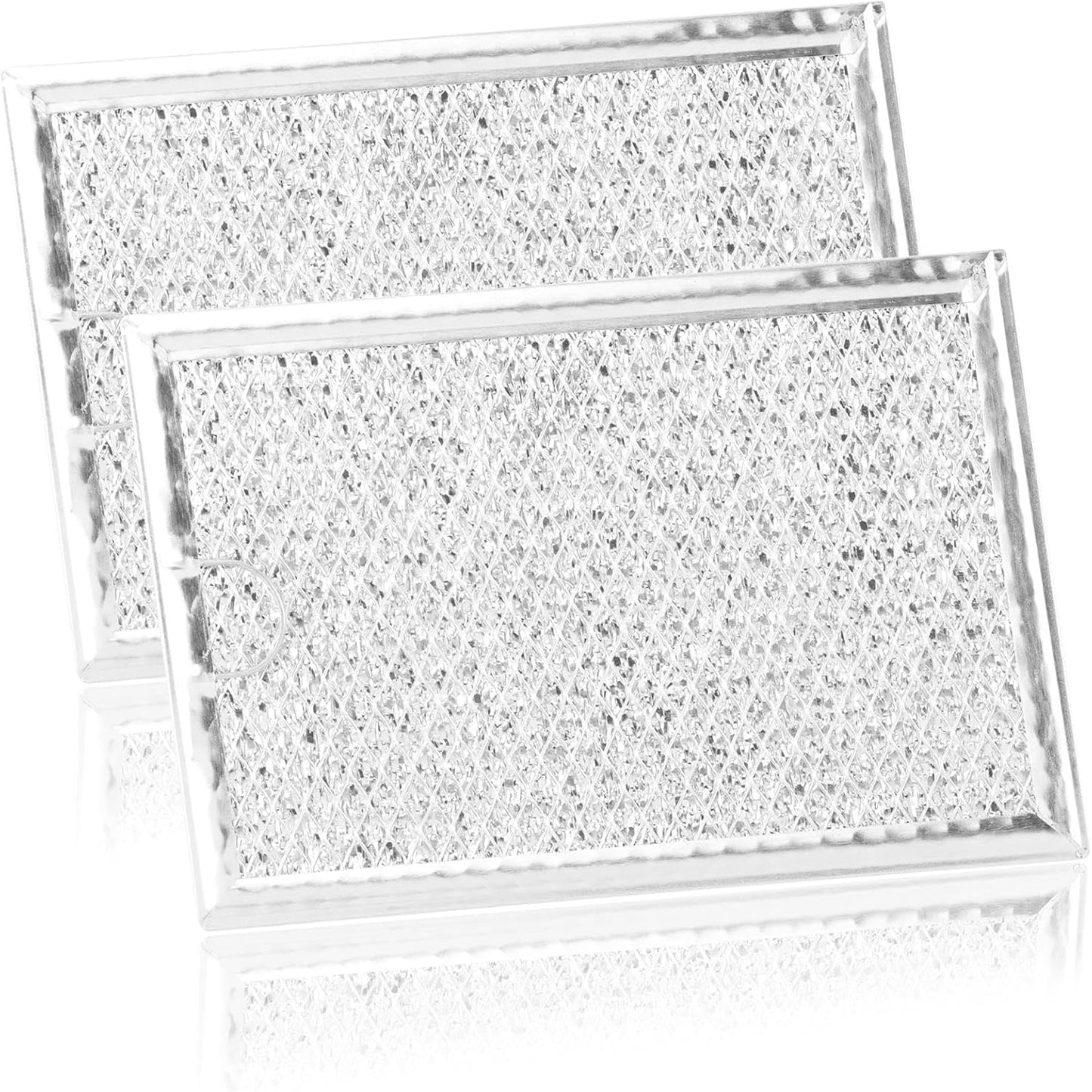 2 Filtros grasa microondas LG comp 7.6x5" plateado