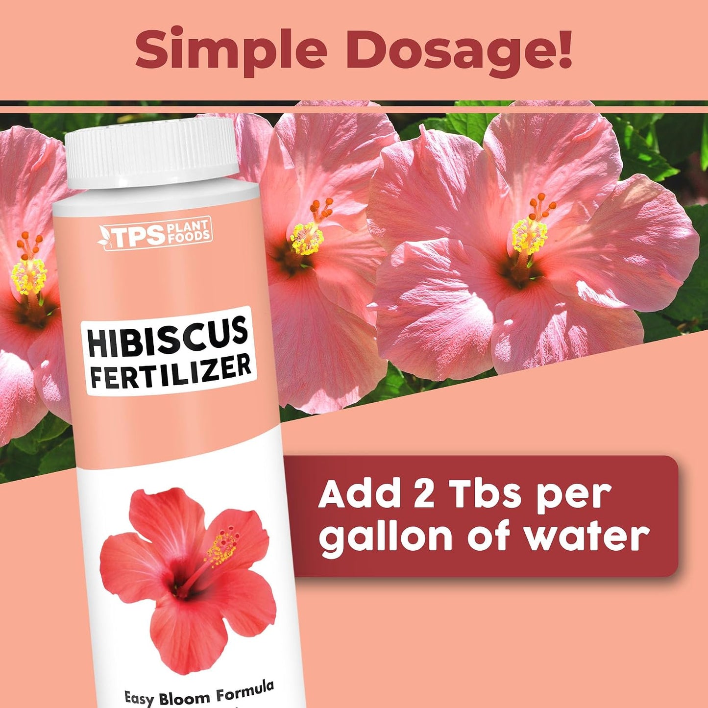 Fertilizante líquido hibisco para flores 8oz