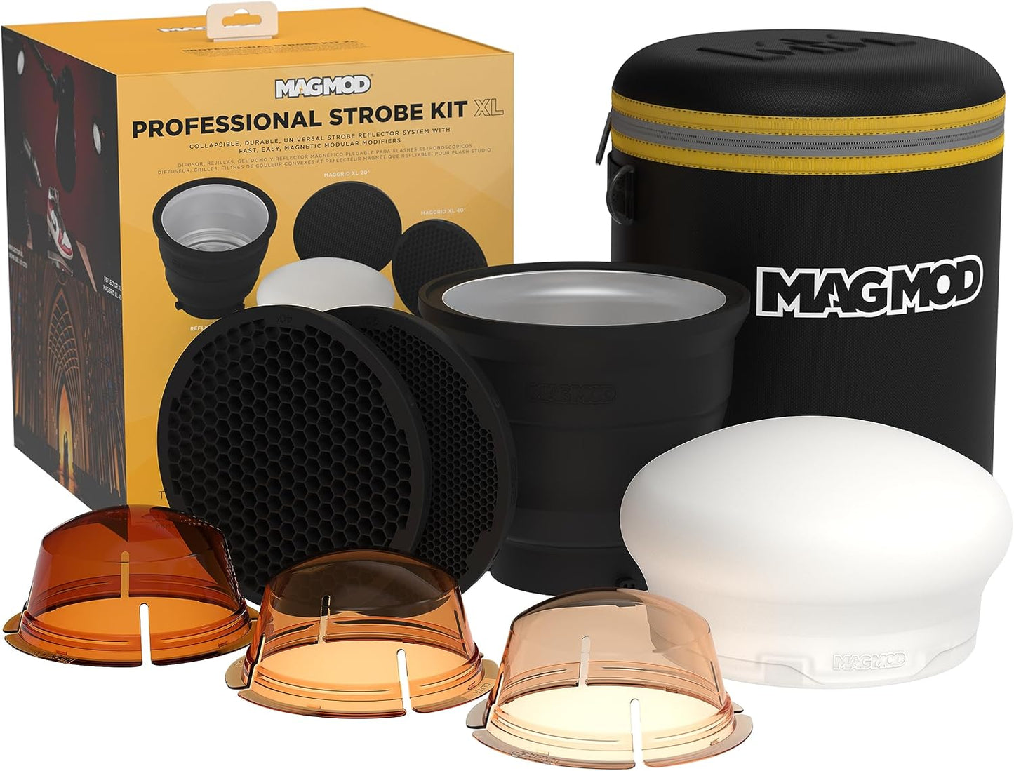 Kit estroboscópico profesional sistema reflector universal plegable