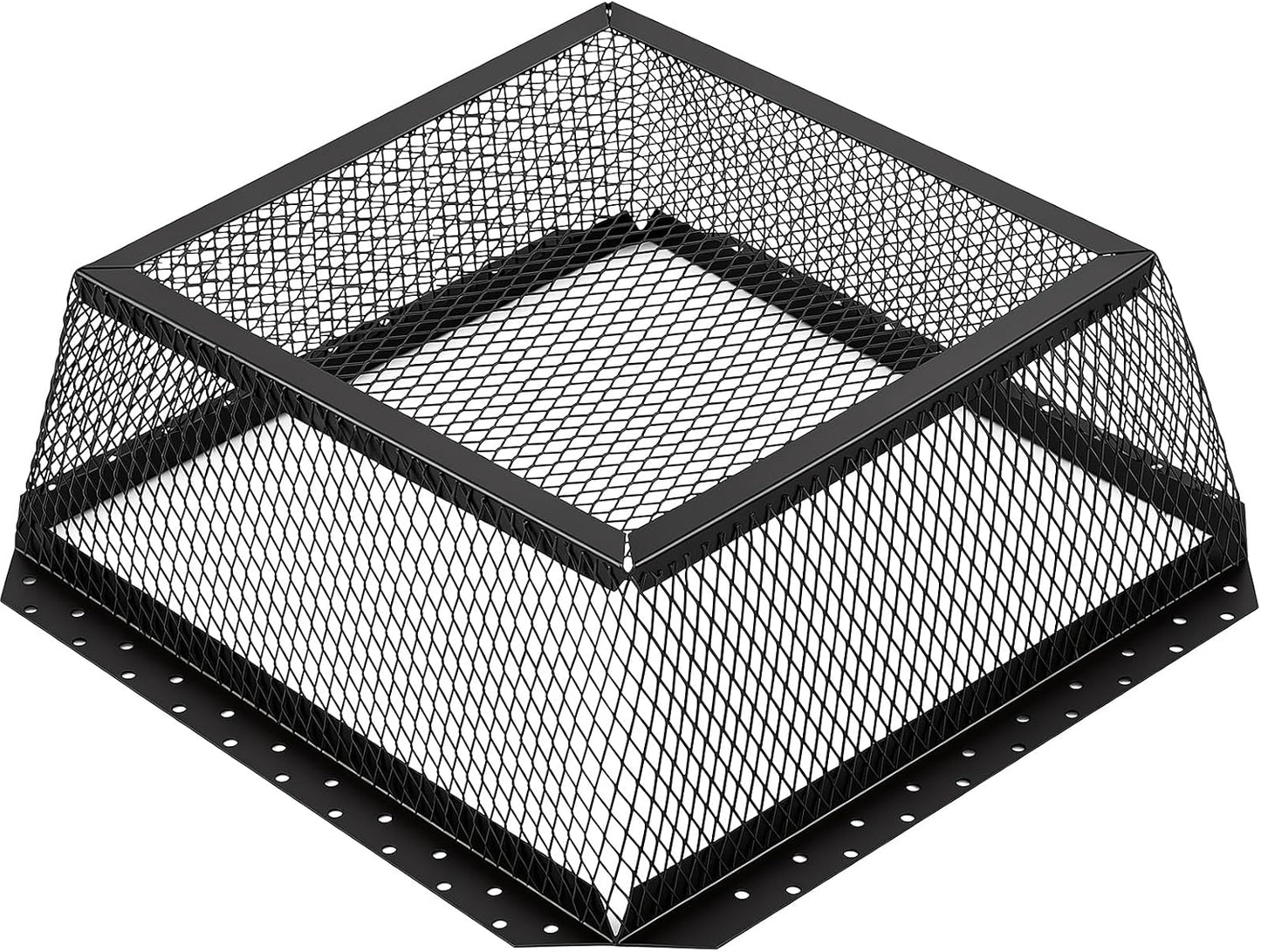 Protector ventilación acero inox 16x16x6pulg exterior