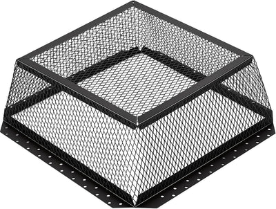 Protector ventilación acero inox 16x16x6pulg exterior