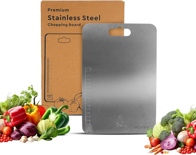 Tabla cortar acero inox mediana superficie antideslizante