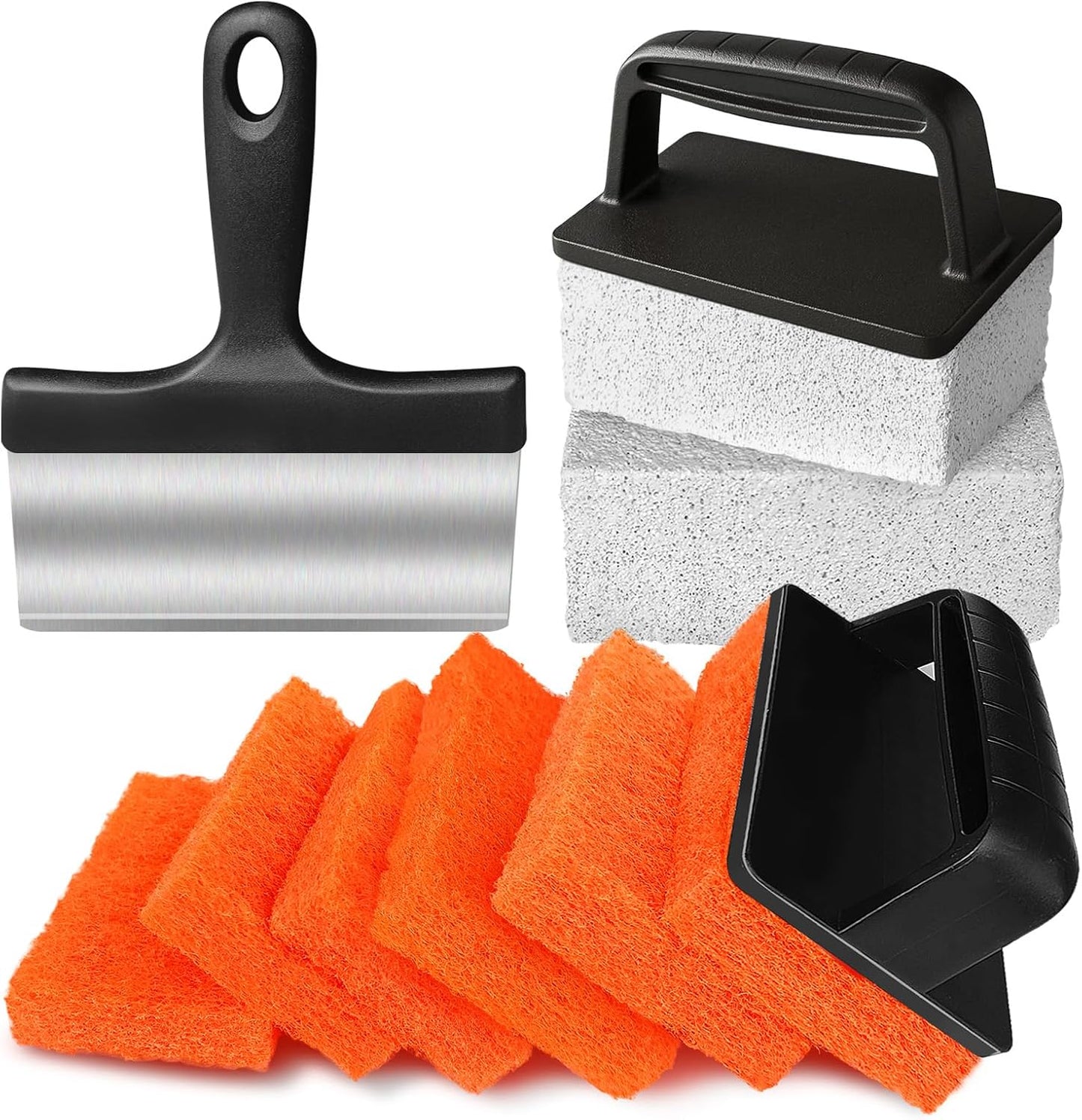 Kit limpieza plancha Blackstone 11 pzas piedra raspador