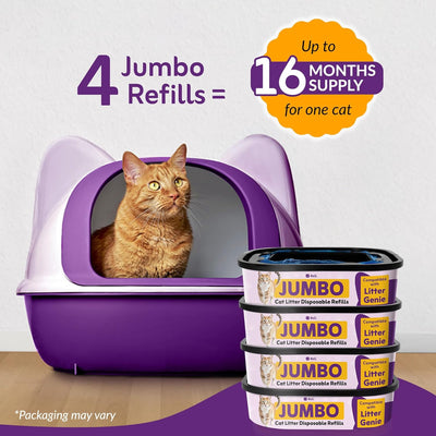 Bolsas arena gato 7 capas bloqueo olor 4 pzas