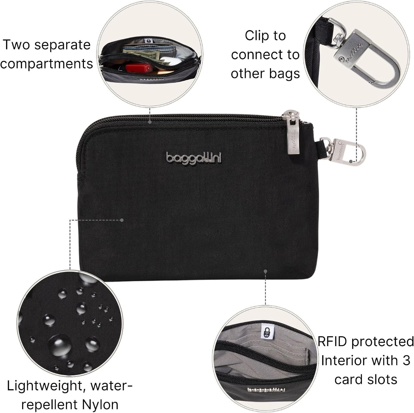Bolsa RFID diaria para llevar