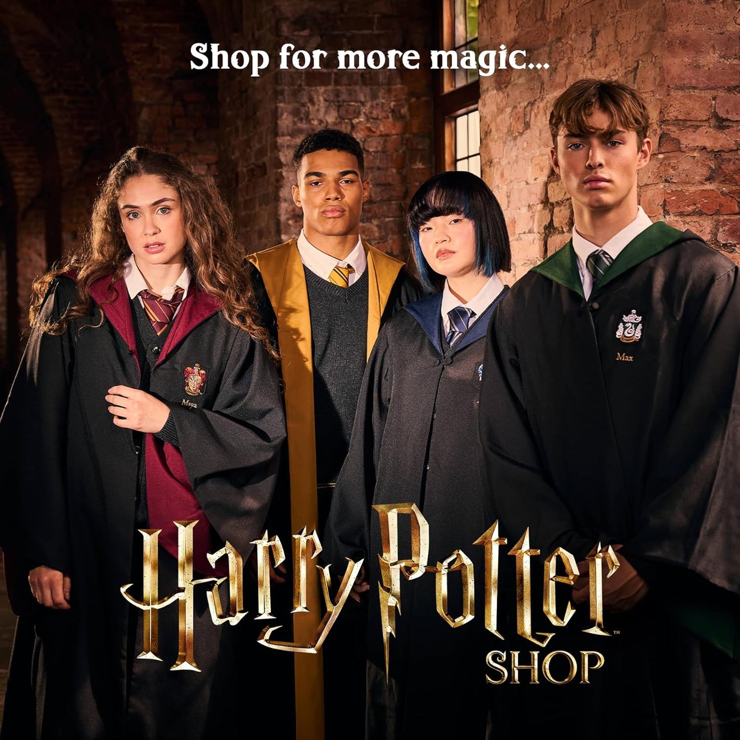 Abrebotella magnética Harry Potter MinaLima latón
