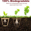Macetas Turba Biodegradable 3.15pulg con Agujeros Drenaje