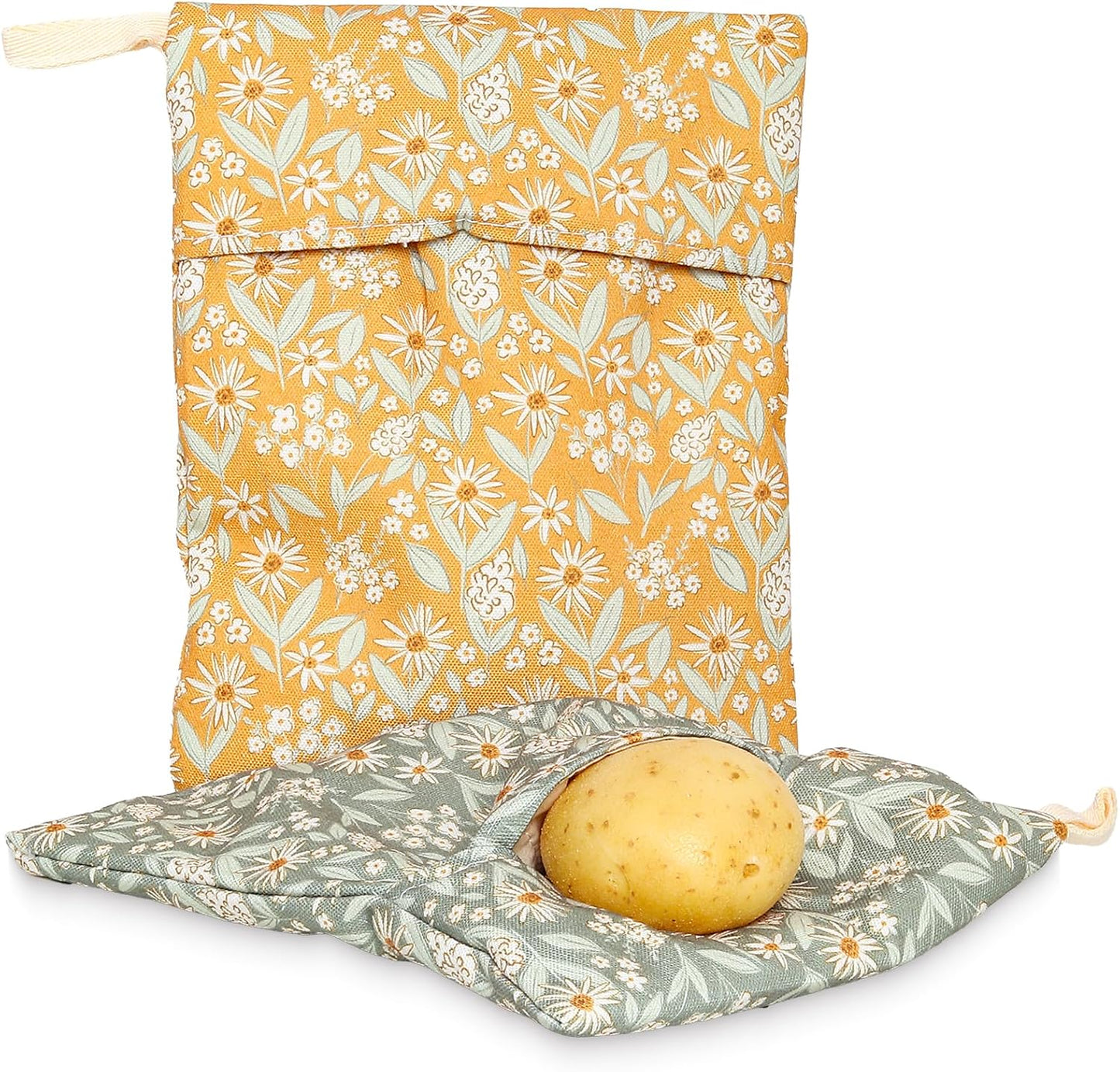 Bolsa reutilizable para papas microondas set 2