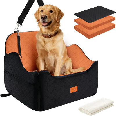 Asiento elevador perro mediano 60lb cojín viscoelástica lavable