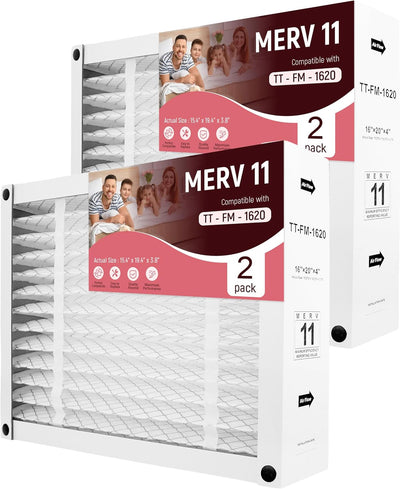 Filtro plegable horno CA 16x20x4pulg comp TopTech