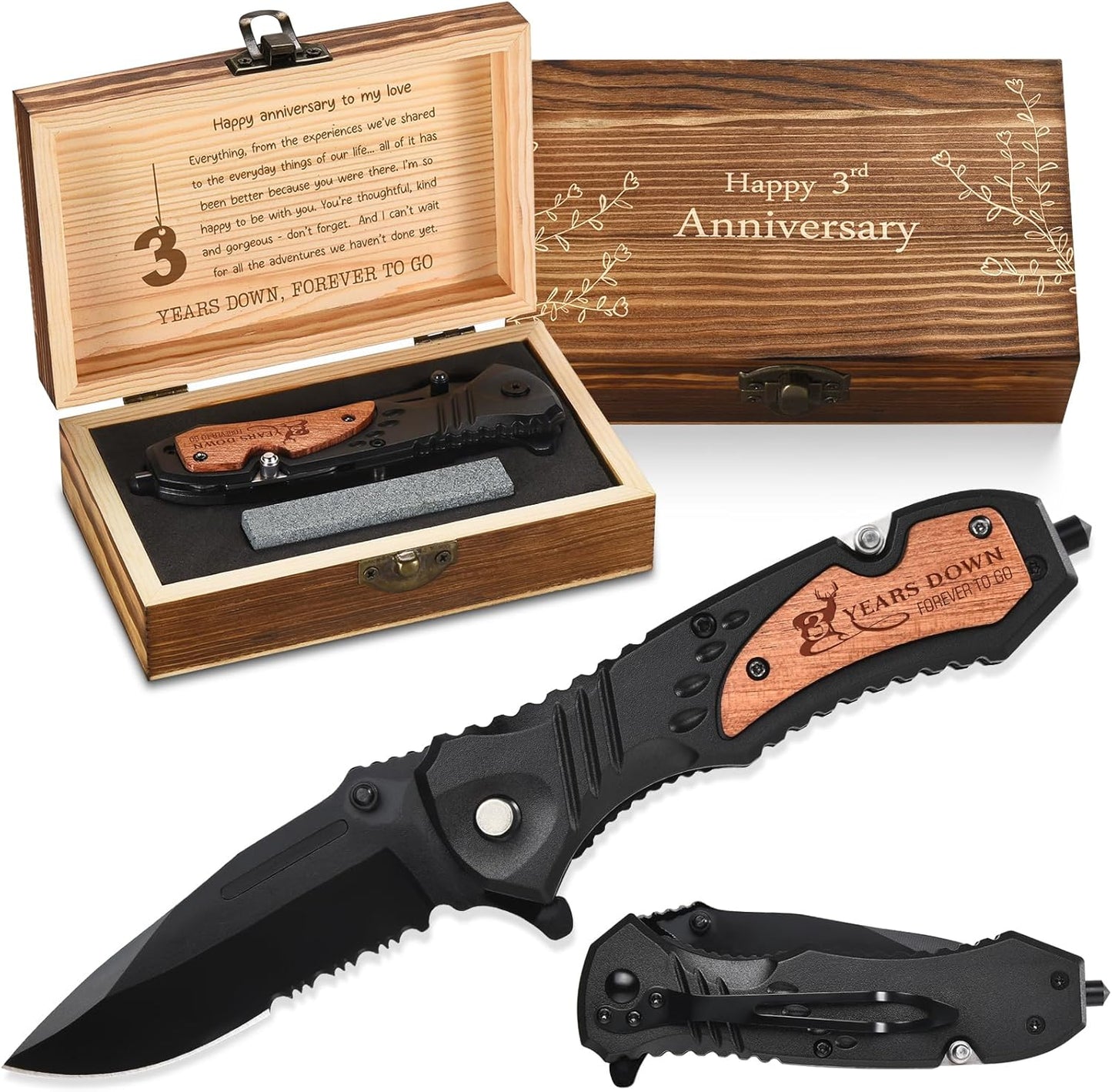 Regalo aniversario 3 años cuero para hombre