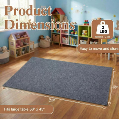 Tapete sensorial TPR 58x45pulg antideslizante absorbente