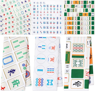 Toalla Mahjong de microfibra Moukeren 16 x 24 pulgadas