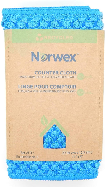 Paños Norwex marino verde azulado niebla
