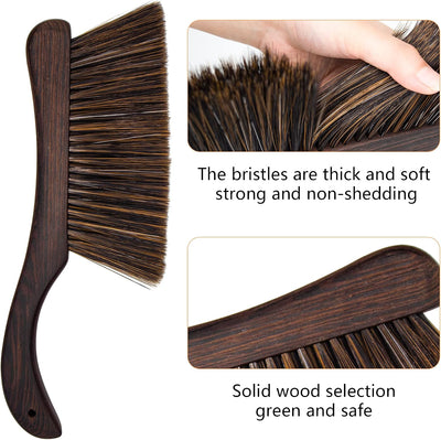 Cepillo de escoba mano cerdas suaves para muebles y cama