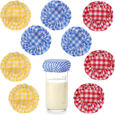 9 fundas reutilizables para tarro masa madre cuadros 3-4