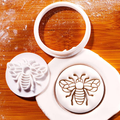 Mini cortador y sello de galletas de abeja realista BAKERLOGY