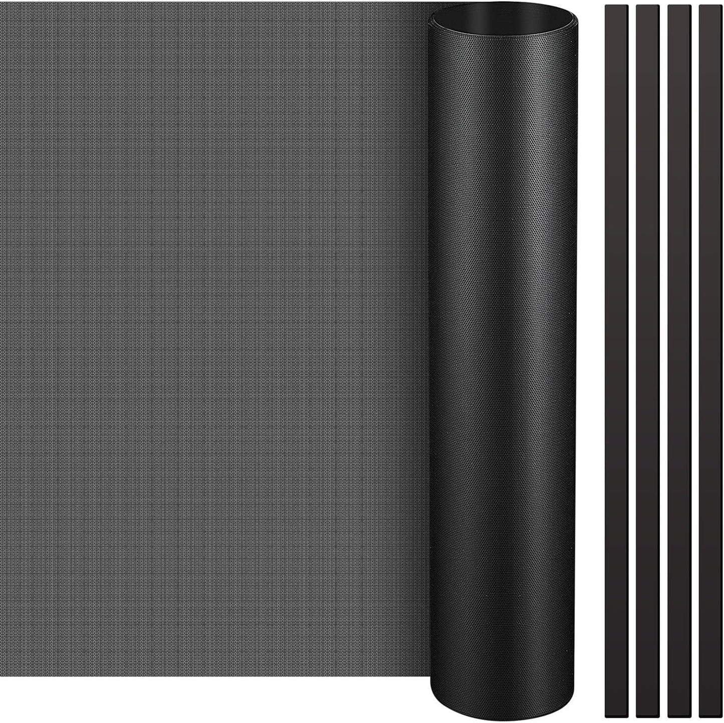 Cubierta filtro polvo PC 39x12pulg con 4 tiras magnéticas