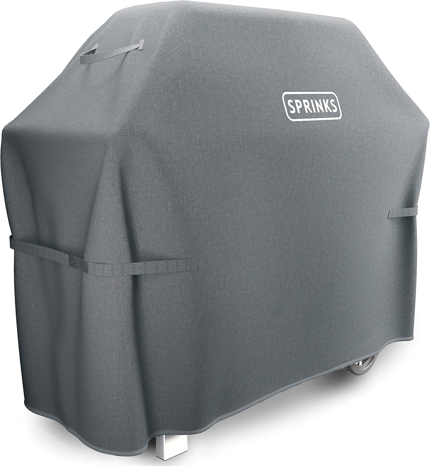 Cubierta parrilla resistente asas Oxford 52x26x43pulg gris