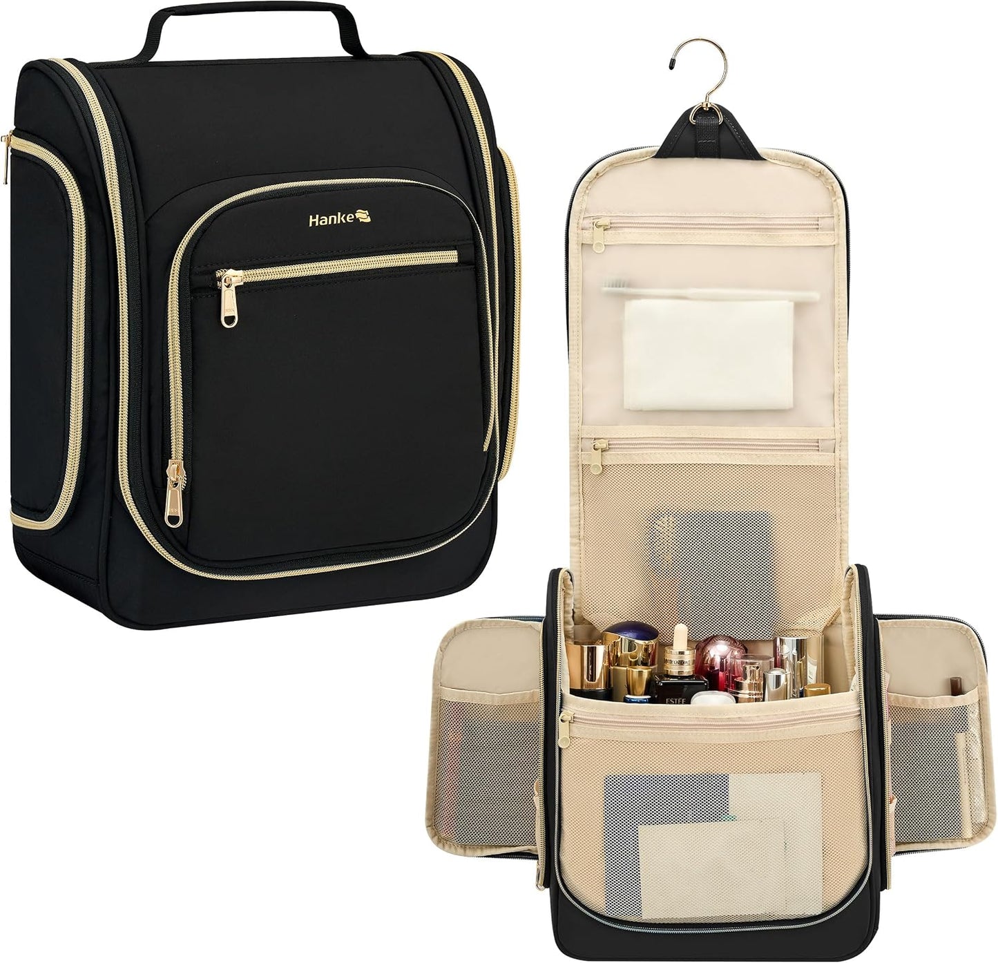 Neceser colgante viaje resistente agua con gancho