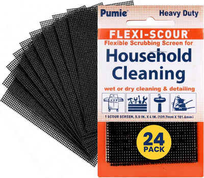 Almohadilla limpieza flexible 5.5x4pulgabrasivo para inodoros