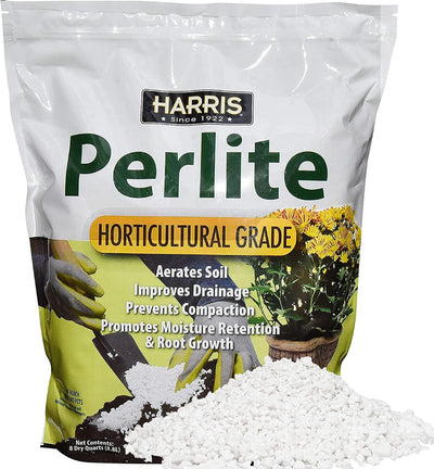 Perlita hortícola 8qt para plantas y jardinería