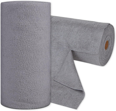 60 Paños Microfibra 12x12pulg Absorbentes Multiusos Sin Pelusas