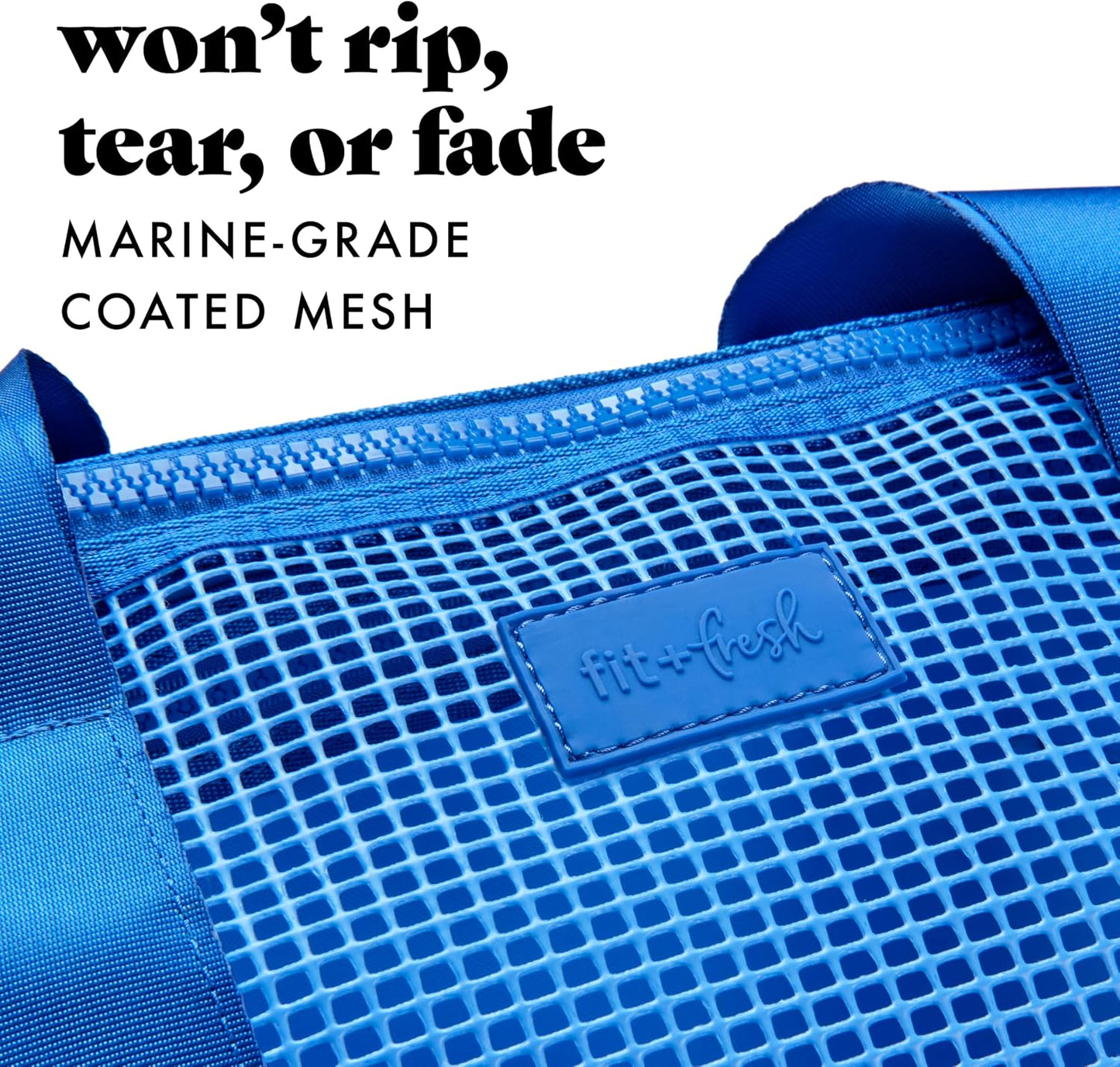 Bolsa playa malla marino XL extra grande resistente arena