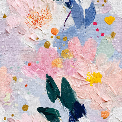 Papel tapiz floral extraíble 17.7x118pulg dormitorio estudio