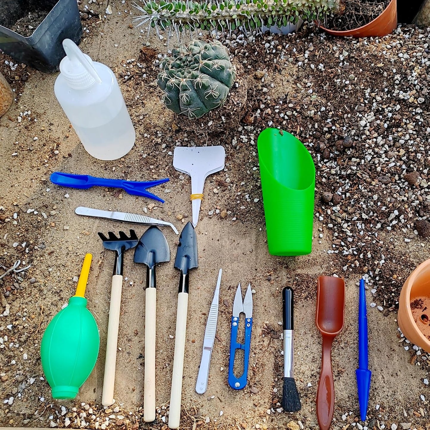 Set 20 herramientas para suculentas y trasplante