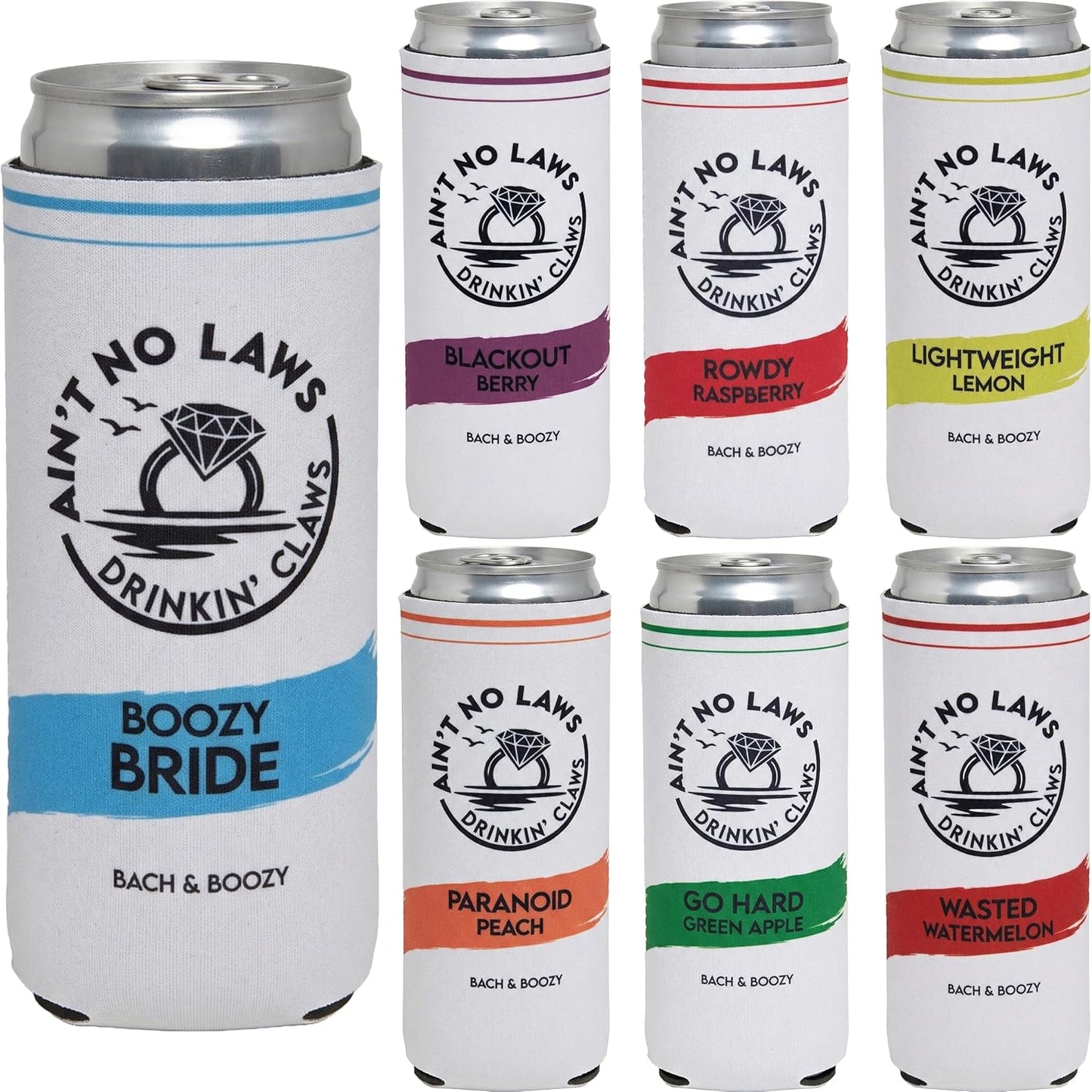 Pack 7 Enfriadores Latas Novia Apagón Ir Duro