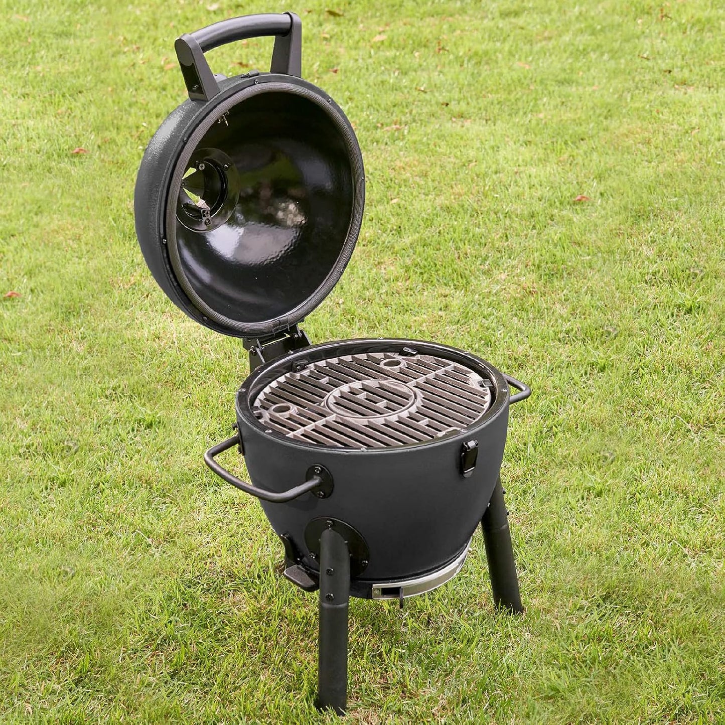 Parrilla a carbón portátil tipo Kamado