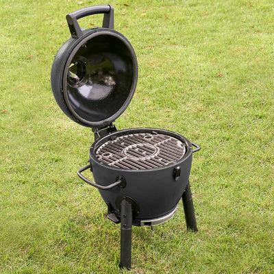 Parrilla a carbón portátil tipo Kamado