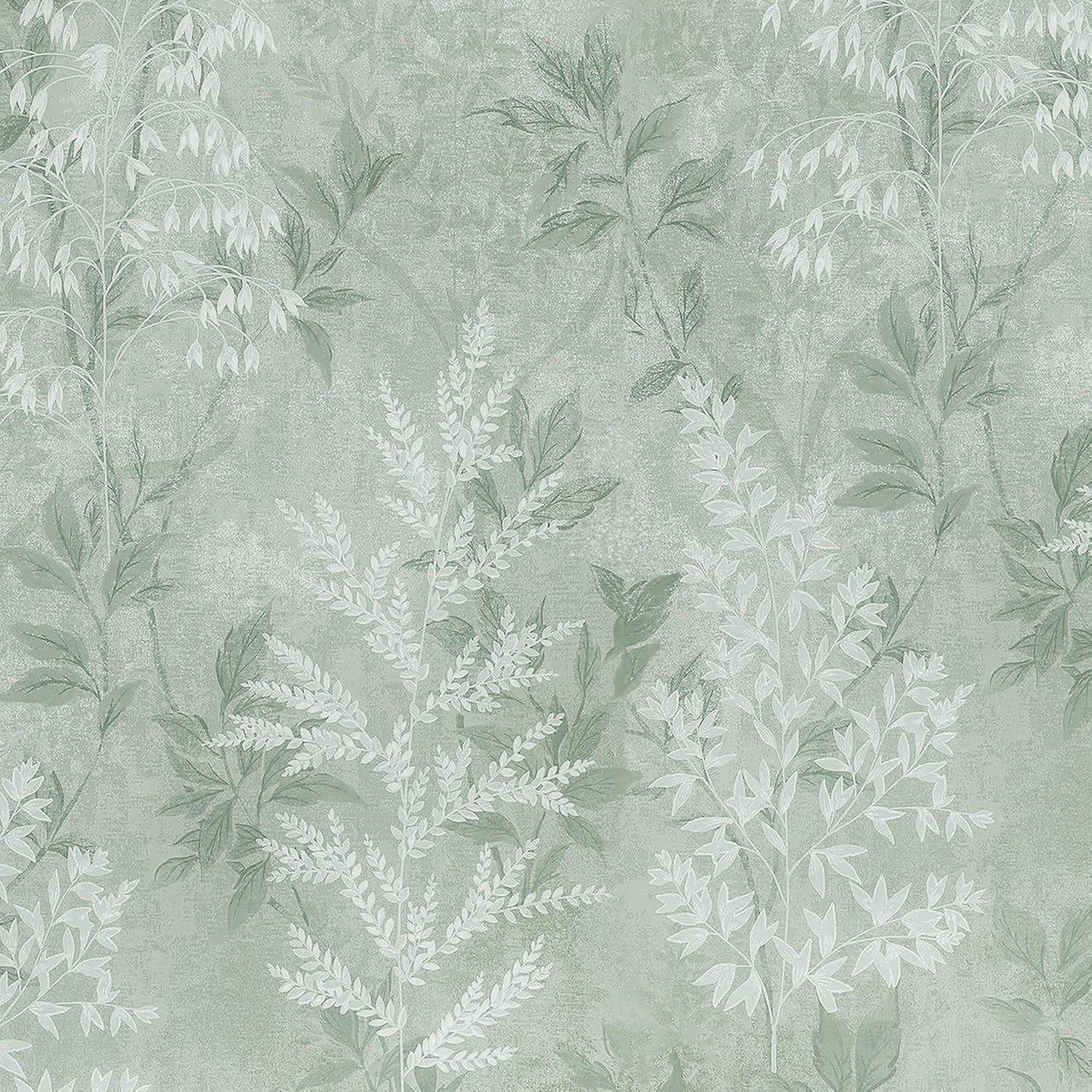 Papel tapiz autoadhesivo vintage verde salvia