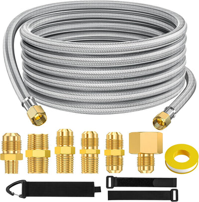 Extensión manguera propano 20ft 3/8 a 1/2 pulg