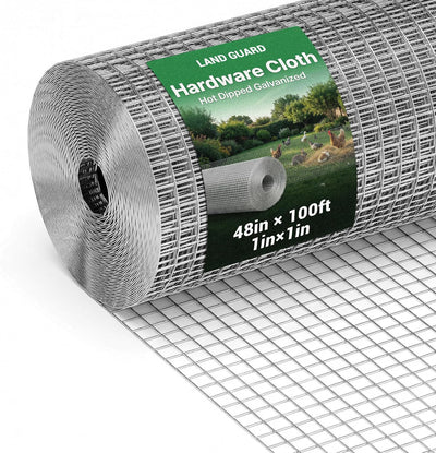 Paño hardware 1pulg 48x100ft alambre galvanizado jaula aves