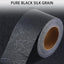 Papel tapiz seda negra autoadhesivo PVC impermeable 394pulg
