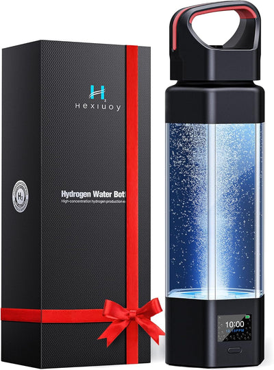 Generador agua hidrógeno 12oz ionizador SPE/PEM portátil