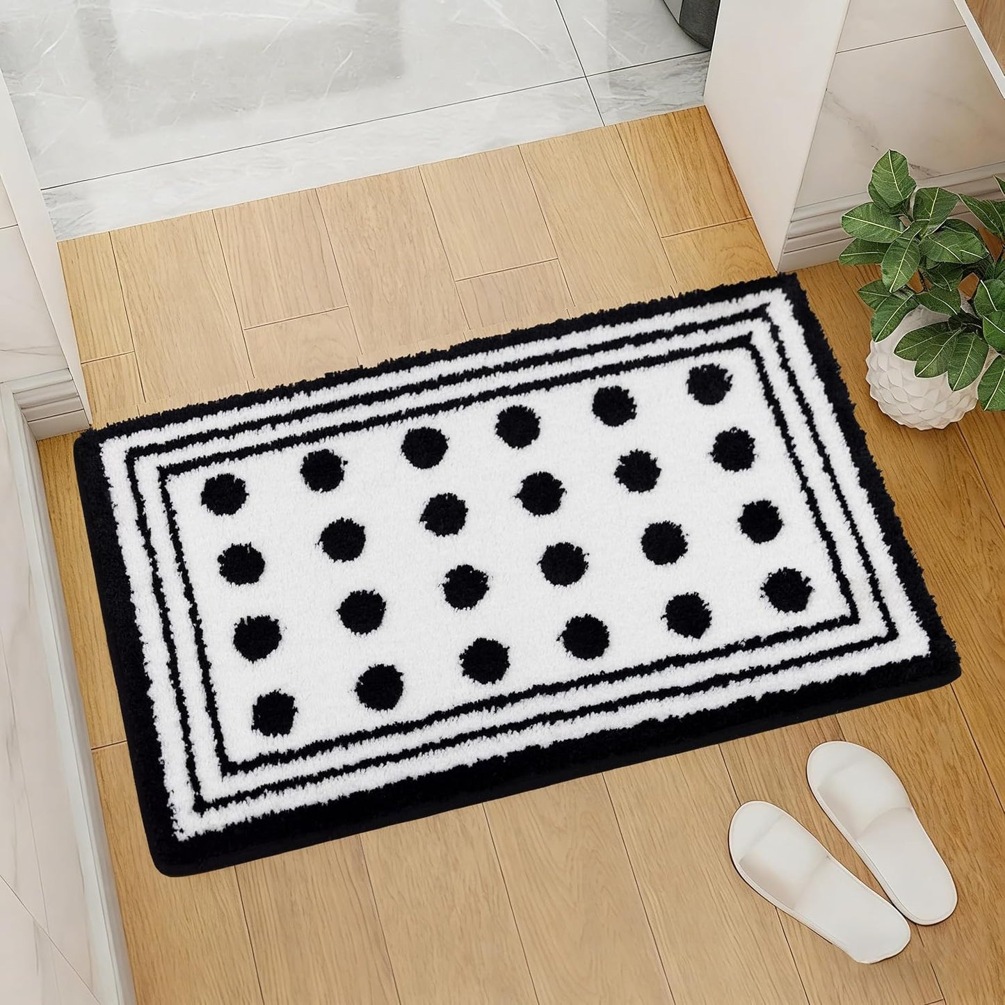 Alfombra baño microfibra antideslizante 20x32