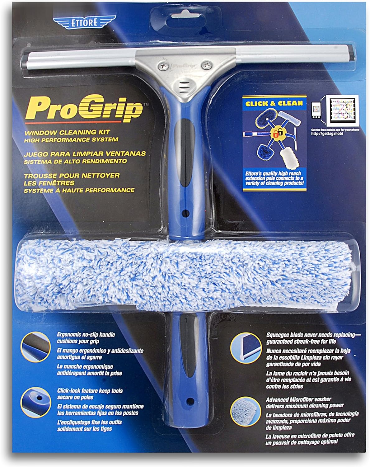Kit limpieza ventanas Progrip profesional 65000