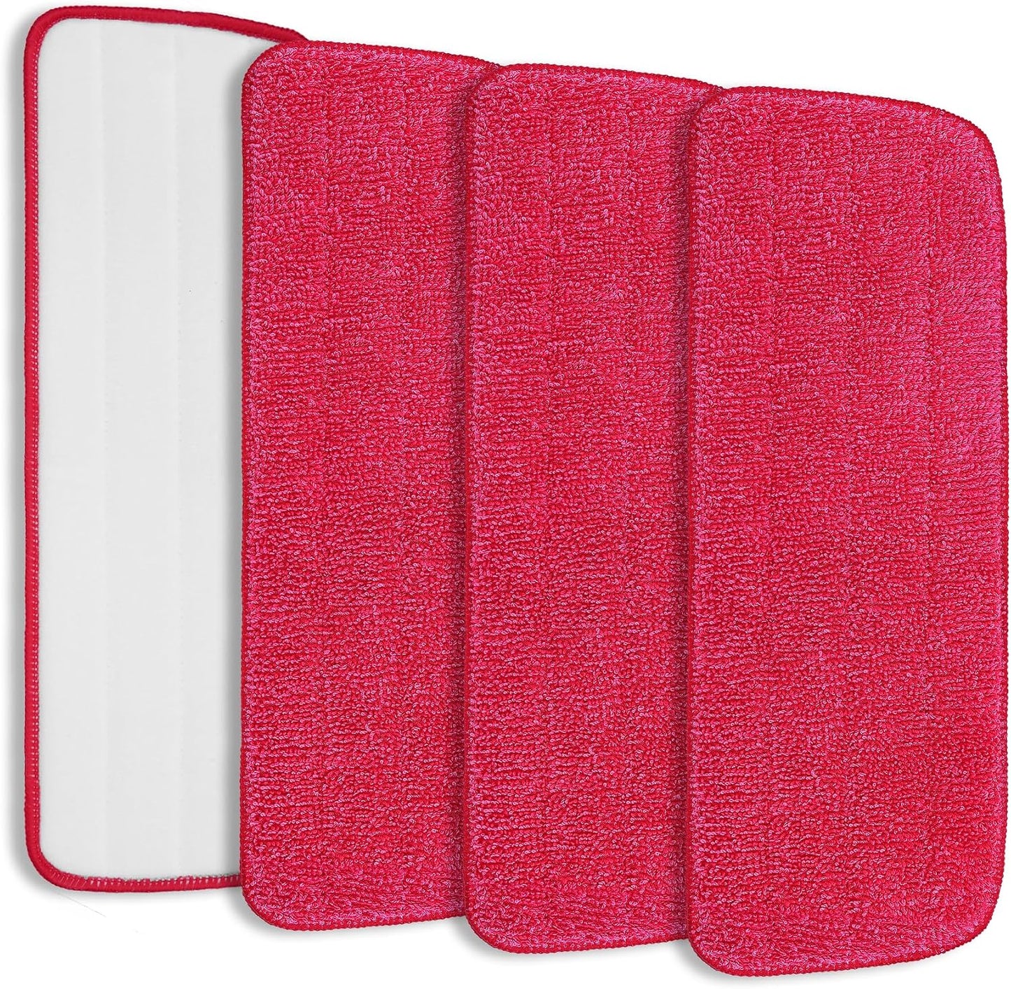 Almohadillas microfibra comp para mopa 16.5pulg 4uds