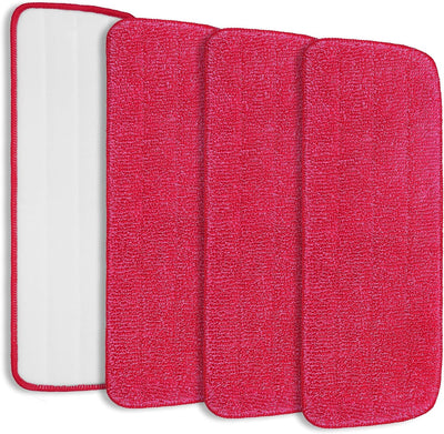 Almohadillas microfibra comp para mopa 16.5pulg 4uds