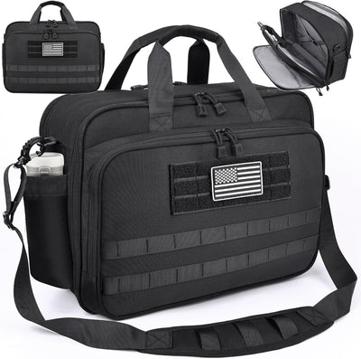 Bolsa viaje portátil 17.3pulg maletín táctico grande impermeable