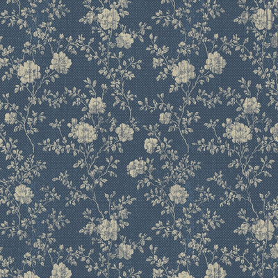 Papel tapiz floral vintage 17.3x120pulg extraíble para paredes